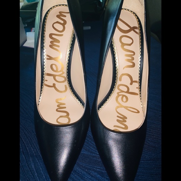 Sam Edelman Stiletto Leather Heels - Picture 3 of 7